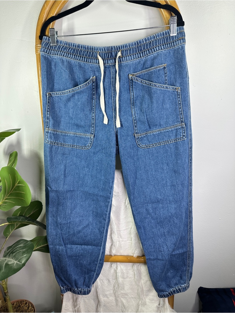 Sundance Denim Joggers sz MP